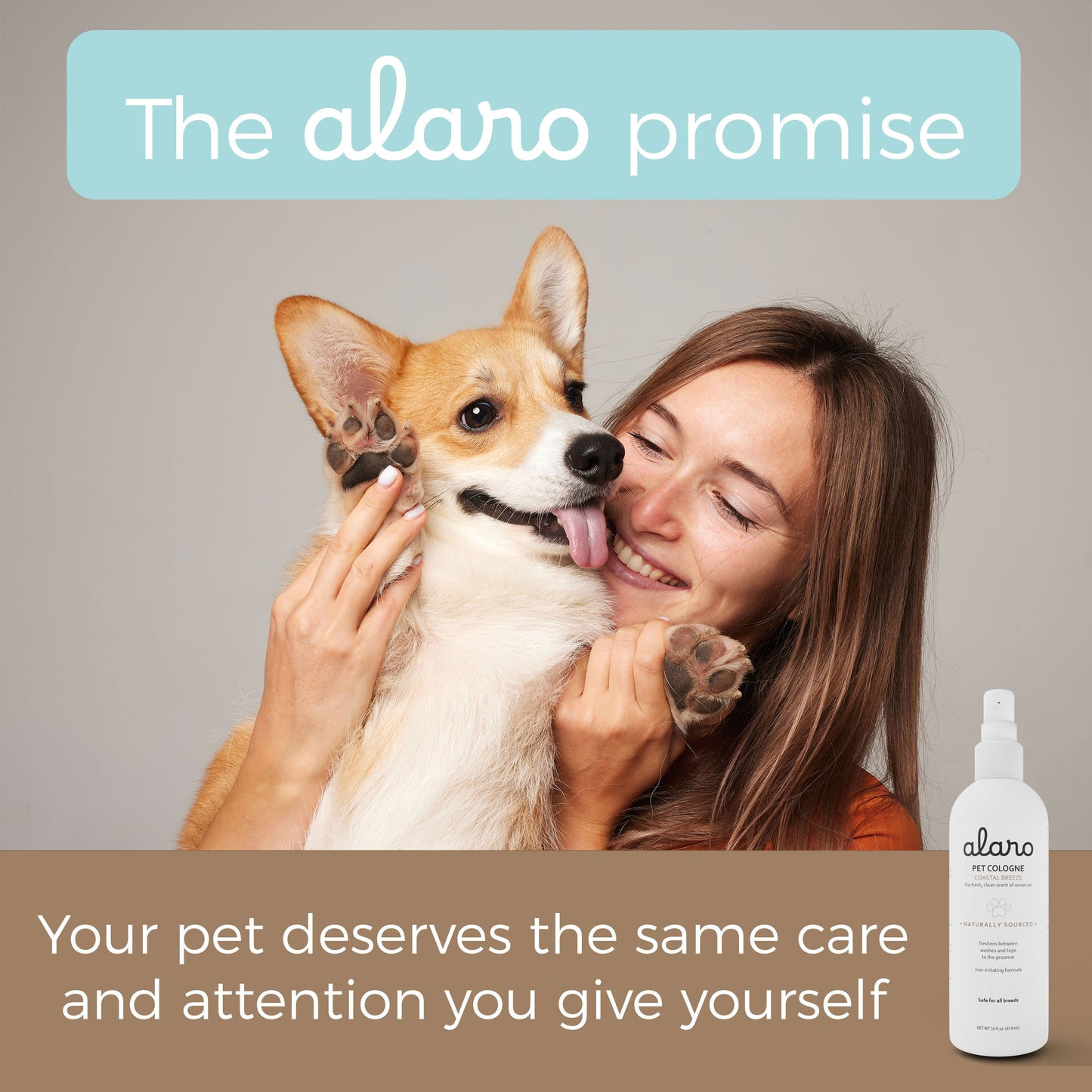 Pet Cologne for Dogs - Coastal Breeze Scent