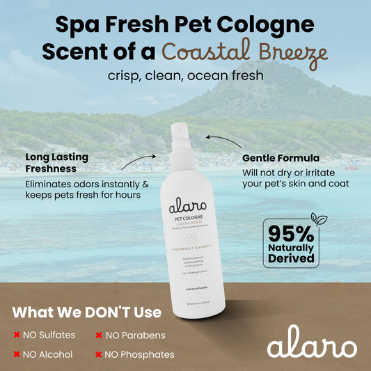 Pet Cologne for Dogs - Coastal Breeze Scent